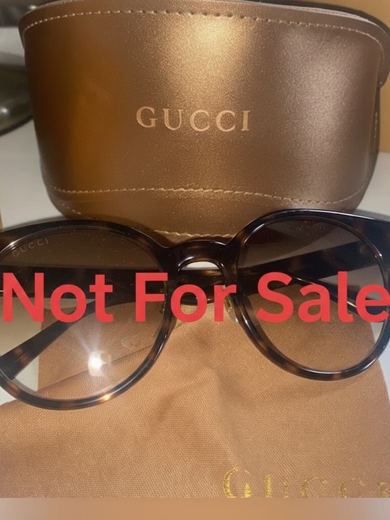 Gucci Accessories - Gucci Brown Tortoiseshell Round Women's Sunglasses
